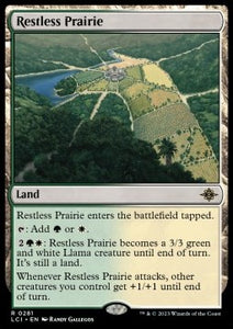 MTG - The Lost Caverns of Ixalan - 281 : Restless Prairie (Non Foil) (8407442030839)