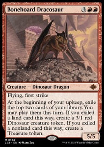 MTG - The Lost Caverns of Ixalan - 0134 : Bonehoard Dracosaur (Non Foil) (8040640282871)