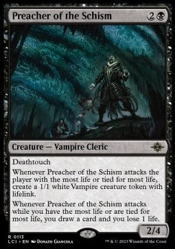 MTG - The Lost Caverns of Ixalan - 0113 : Preacher of the Schism (Non Foil) (8073502195959)