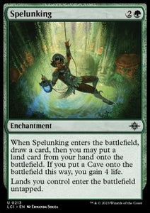 MTG - The Lost Caverns of Ixalan - 213 : Spelunking (Non Foil) (9506049229047)