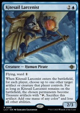 MTG - The Lost Caverns of Ixalan - 061 : Kitesail Larcenist (Non Foil) (8407442817271)