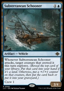 MTG - The Lost Caverns of Ixalan - 0080 : Subterranean Schooner (Non Foil) (8076302614775)