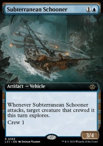 MTG - The Lost Caverns of Ixalan - 365 : Subterranean Schooner (Borderless) (Non Foil) (8370228232439)