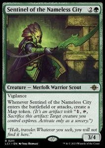 MTG - The Lost Caverns of Ixalan - 211 : Sentinel of the Nameless City (Non Foil) (8335385264375)