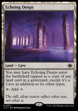 MTG - The Lost Caverns of Ixalan - 0271 : Echoing Deeps (Non Foil) (8102918881527)