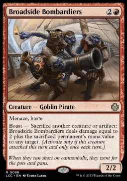 MTG - The Lost Caverns of Ixalan - 0086 : Broadside Bombardiers (Non Foil) (8052664303863)