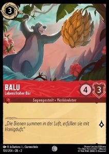 Disney Lorcana - Rise of the Floodborn - 103/204 : Balu - Lively Bear (Holo) (8038994346231)