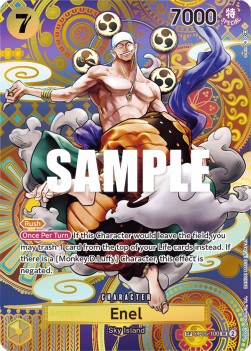One Piece - Awakening of the New Era - OP05-100 : Enel (Special Rare) (8052984381687)