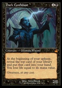MTG - Ravnica Remastered - 323 : Dark Confidant (Non Foil)