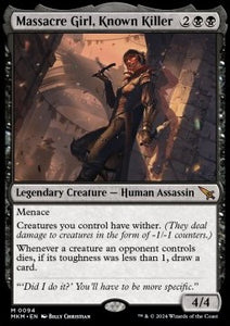 MTG - Murders at Karlov Manor - 094 : Massacre Girl, Known Killer (Non Foil) (8376909529335)