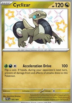 SCARLET AND VIOLET, Paldean Fates - 195/091 : Cyclizar (Shiny Vault)