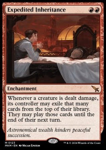 MTG - Murders at Karlov Manor - 0123 : Expedited Inheritance (Non Foil) (8102965444855)