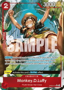 One Piece - Wings of the Captain - OP06-013 : Monkey.D.Luffy (Parallel) (8245769470199)