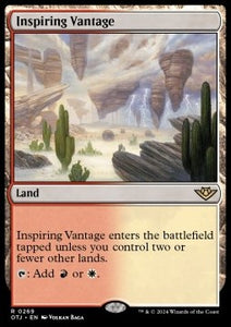 MTG - Outlaws of Thunder Junction - 269 : Inspiring Vantage (Non Foil) (9499184857335)