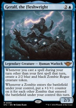 MTG - Outlaws of Thunder Junction - 050 : Geralf, the Fleshwright (Non Foil) (8370389254391)