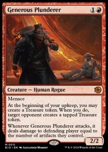 MTG - The Big Score - 011 : Generous Plunderer (Non Foil) (9499189739767)