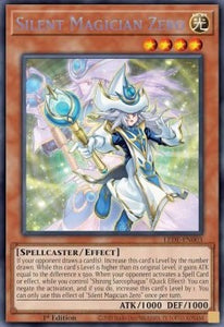 YGO - Legacy of Destruction - LEDE-EN003 : Silent Magician Zero (Secret Rare) (1st Edition) (8370249007351)