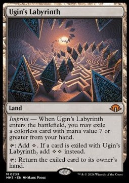 MTG - Modern Horizons 3 - 233 : Ugin's Labyrinth (Non Foil) (8371164020983)