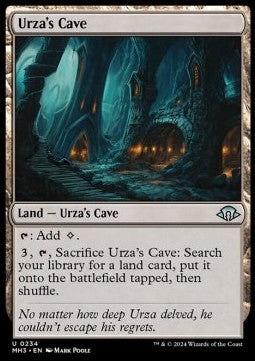 MTG - Modern Horizons 3 - 234 : Urza's Cave (Non Foil) (8353905049847)