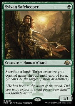 MTG - Modern Horizons 3 - 287 : Sylvan Safekeeper (Foil) (9506098839799)