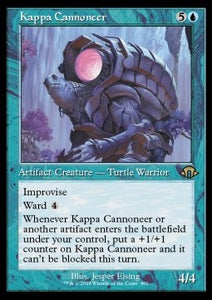 MTG - Modern Horizons 3 - 401 : Kappa Cannoneer (Non Foil) (Retro Frame) (9506099036407)