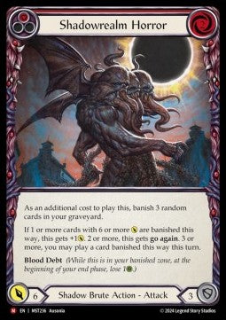 FAB - Part the Mistveil - MST236 : Shadowrealm Horror (Red) (Non Foil)