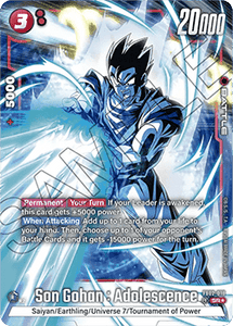 DBS - Fusion World - Blazing Aura - FB02-018 : Son Gohan : Adolescence (Super Rare) (Alt Art) (8370493194487)