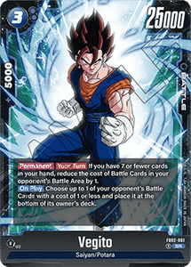 DBS - Fusion World - Blazing Aura - FB02-061 : Vegito (Super Rare) (8370524455159)