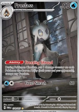 SCARLET AND VIOLET, Twilight Masquerade - 174/167 : Froslass (Full Art)