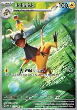 SCARLET AND VIOLET, Twilight Masquerade - 177/167 : Heliolisk (Full Art)