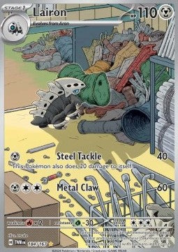 SCARLET AND VIOLET, Twilight Masquerade - 184/167 : Lairon (Full Art)