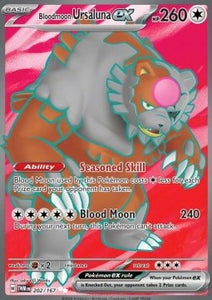 SCARLET AND VIOLET, Twilight Masquerade - 202/167 : Bloodmoon Ursaluna ex (Full Art) (8319436390647)