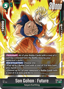 DBS - Fusion World - Blazing Aura - FB02-089 : Son Gohan : Future (Super Rare) (8370521276663)