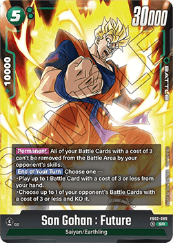 DBS - Fusion World - Blazing Aura - FB02-089 : Son Gohan : Future (Super Rare) (8370521276663)