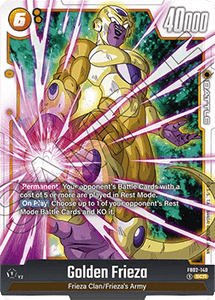 DBS - Fusion World - Blazing Aura - FB02-140 : Golden Frieza (Secret Rare) (8370489852151)