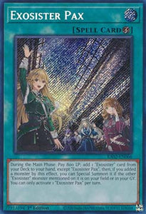 YGO - 25th Anniversary Rarity Collection II - RA02-EN066 : Exosister Pax (Quarter Century Secret Rare) (8370283249911)