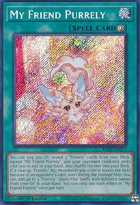 YGO - 25th Anniversary Rarity Collection II - RA02-EN071 : My Friend Purrely (Quarter Century Secret Rare) (8370280726775)