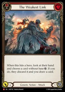 FAB - Part the Mistveil - MST192 : The Weakest Link (Red) (Foil) (8366193967351)