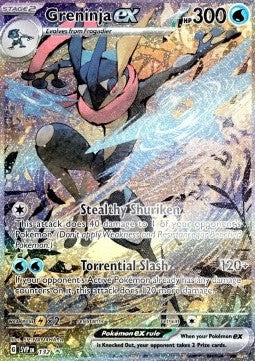SCARLET & VIOLET, Black Star Promo - SVP-132 : Greninja ex (Full Art) (14922473308541)