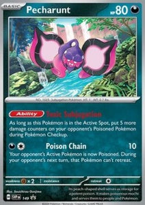 SCARLET & VIOLET, Black Star Promo - SVP-149 : Pecharunt (Holo) (8408506695927)