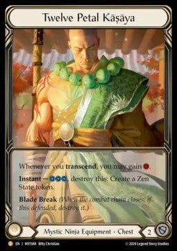 FAB - Part the Mistveil - MST048 : Twelve Petal Kasaya (Extended Art Cold Foil)