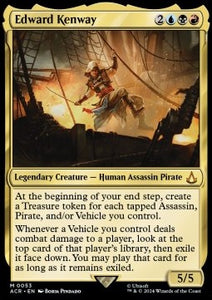 MTG - Universes Beyond: Assassin's Creed - 053 : Edward Kenway (Foil) (9491688849655)