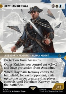 MTG - Universes Beyond: Assassin's Creed - 147 : Haytham Kenway (Foil) (Borderless) (9491659522295)