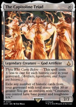 MTG - Universes Beyond: Assassin's Creed - 001 : The Capitoline Triad (Foil) (8415274828023)