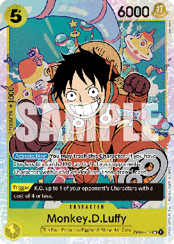 One Piece - 500 Years into the Future - OP07-109 : Monkey.D.Luffy (Super Rare) (8370340954359)