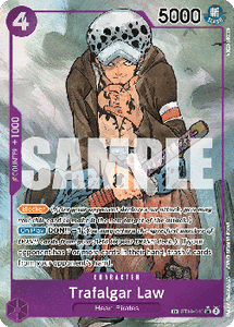 One Piece - 500 Years into the Future - ST10-010 : Trafalgar Law (Parallel) (Treasure Rare) (8369933549815)