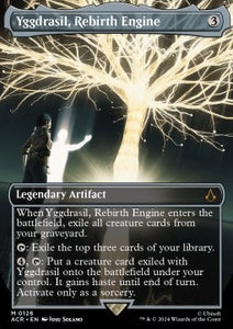 MTG - Universes Beyond: Assassin's Creed - 126 : Yggdrasil, Rebirth Engine (Foil) (Borderless) (9491654443255)