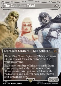 MTG - Universes Beyond: Assassin's Creed - 117 : The Capitoline Triad (Foil) (Borderless) (8415275057399)