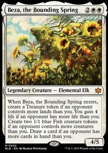 MTG - Bloomburrow - 002 : Beza, the Bounding Spring (Non Foil) (9506195996919)