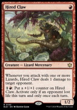 MTG - Bloomburrow - 140 : Hired Claw (Non Foil) (9506195669239)